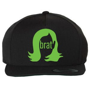 Kamala 2024 Kamala Is Brat Wool Snapback Cap