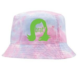 Kamala 2024 Kamala Is Brat Tie-Dyed Bucket Hat