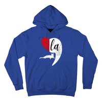 Kamala 2024 Lady Cat Comma La Heart Gift Hoodie