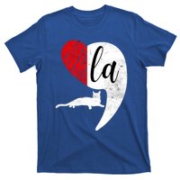 Kamala 2024 Lady Cat Comma La Heart Gift T-Shirt