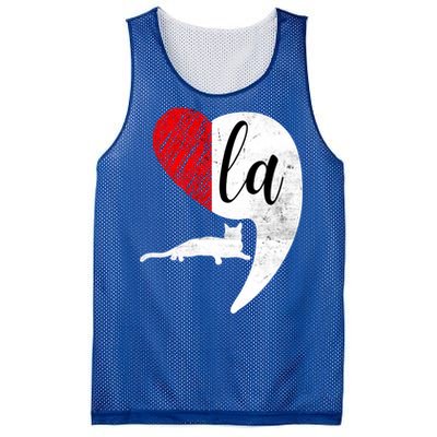 Kamala 2024 Lady Cat Comma La Heart Gift Mesh Reversible Basketball Jersey Tank