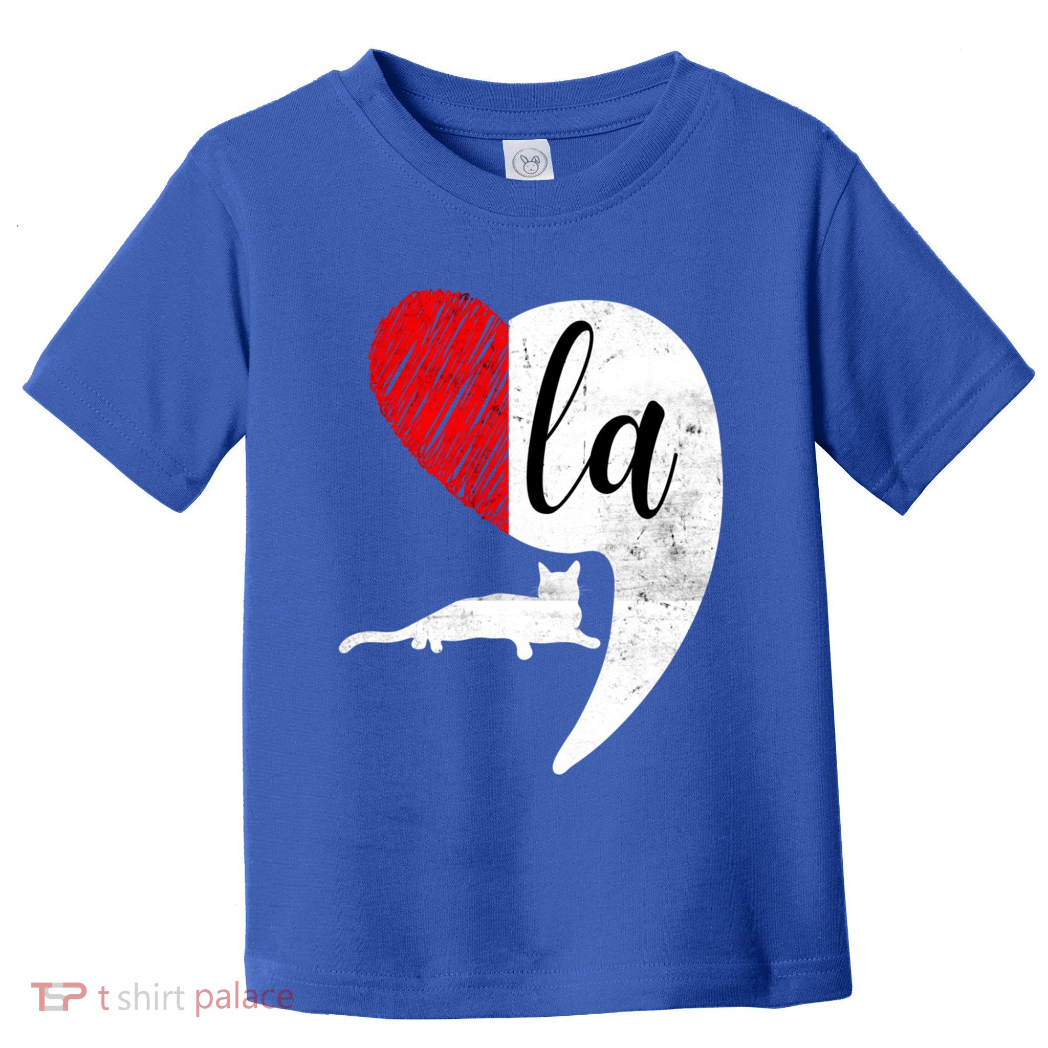 Kamala 2024 Lady Cat Comma La Heart Gift Toddler T-Shirt