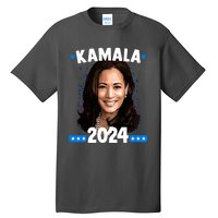 Kamala 2024 President Election Vote Blue Biden Tall T-Shirt