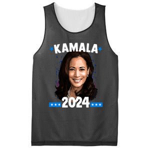 Kamala 2024 President Election Vote Blue Biden Mesh Reversible Basketball Jersey Tank