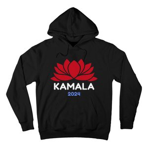 Kamala 2024 Presidential Election Sanskrit Lotus Design Hoodie