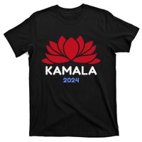 Kamala 2024 Presidential Election Sanskrit Lotus Design T-Shirt