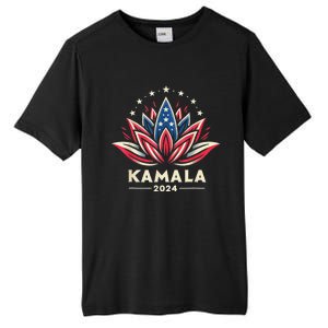 Kamalaharris 2024 Presidential Campaign American Lotus Tall Fusion ChromaSoft Performance T-Shirt