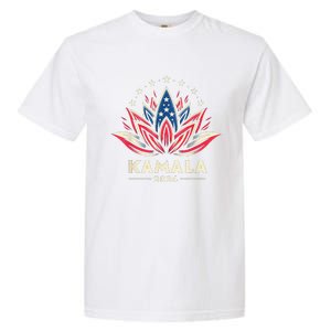 Kamalaharris 2024 Presidential Campaign American Lotus Garment-Dyed Heavyweight T-Shirt