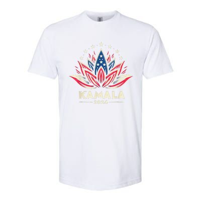 Kamalaharris 2024 Presidential Campaign American Lotus Softstyle® CVC T-Shirt