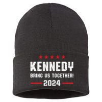 Kennedy 2024 Presidential Election Kennedy For President Sustainable Knit Beanie