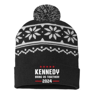 Kennedy 2024 Presidential Election Kennedy For President USA-Made Snowflake Beanie