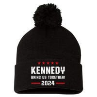 Kennedy 2024 Presidential Election Kennedy For President Pom Pom 12in Knit Beanie