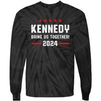 Kennedy 2024 Presidential Election Kennedy For President Tie-Dye Long Sleeve Shirt