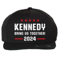 Kennedy 2024 Presidential Election Kennedy For President Wool Snapback Cap