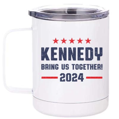 Kennedy 2024 Presidential Election Kennedy For President 12 oz Stainless Steel Tumbler Cup