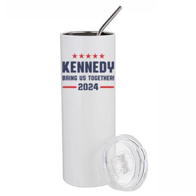 Kennedy 2024 Presidential Election Kennedy For President Stainless Steel Tumbler