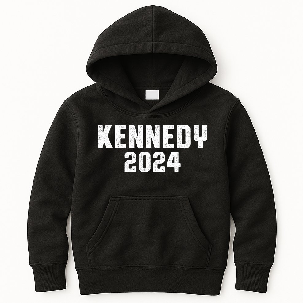 Kennedy 2024 Presidential Election Kennedy For President Kids Hoodie