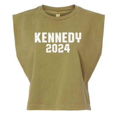 Kennedy 2024 Presidential Election Kennedy For President Garment-Dyed Women's Muscle Tee