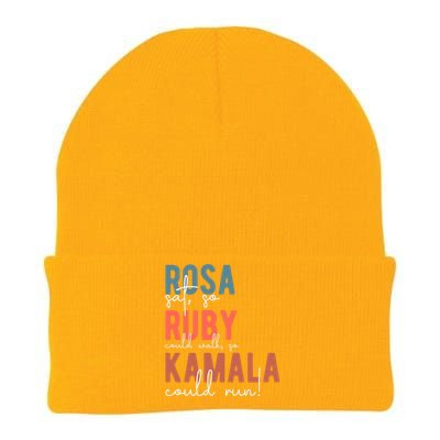 Kamala 2024 Rosa Sat Knit Cap Winter Beanie