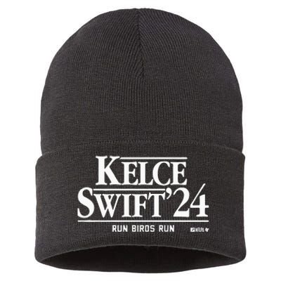 Kelce ’24 Run Birds Run Sustainable Knit Beanie