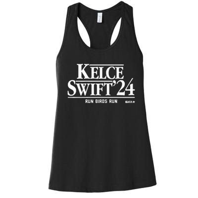 Kelce ’24 Run Birds Run Women's Racerback Tank