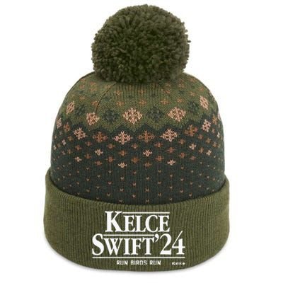 Kelce ’24 Run Birds Run The Baniff Cuffed Pom Beanie