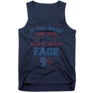 Kamalaharris 2024 Say It To My Face Debate Me Tank Top