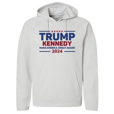 Kennedy 2024 Trump Classic Performance Fleece Hoodie