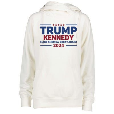 Kennedy 2024 Trump Classic Womens Funnel Neck Pullover Hood