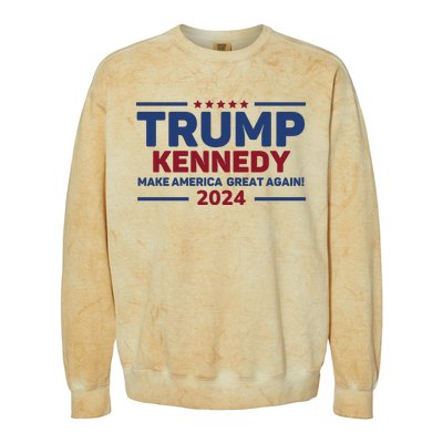 Kennedy 2024 Trump Classic Colorblast Crewneck Sweatshirt