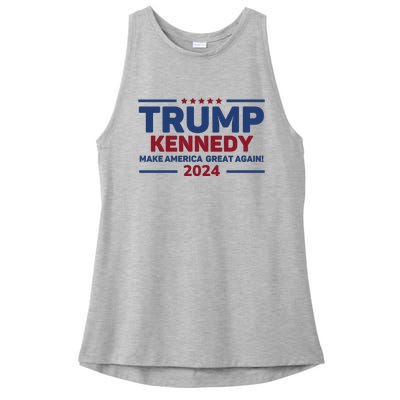 Kennedy 2024 Trump Classic Ladies PosiCharge Tri-Blend Wicking Tank