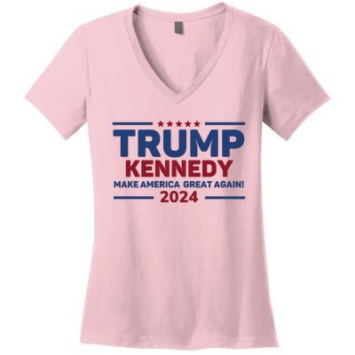 Kennedy 2024 Trump Classic Women's V-Neck T-Shirt