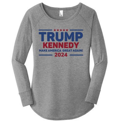 Kennedy 2024 Trump Classic Women's Perfect Tri Tunic Long Sleeve Shirt