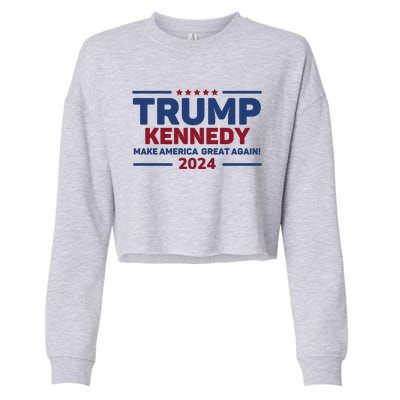 Kennedy 2024 Trump Classic Cropped Pullover Crew