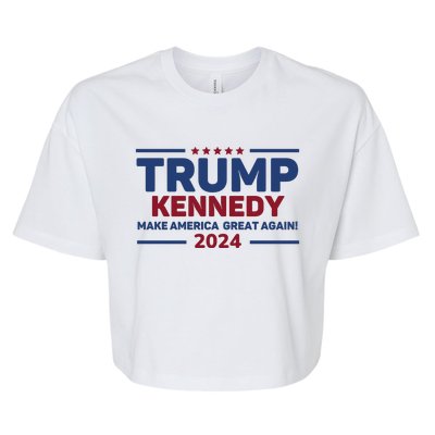 Kennedy 2024 Trump Classic Bella+Canvas Jersey Crop Tee