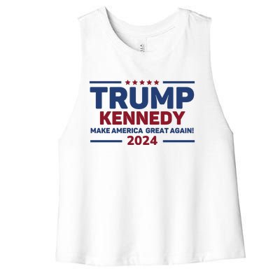 Kennedy 2024 Trump Classic Women's Racerback Cropped Tank