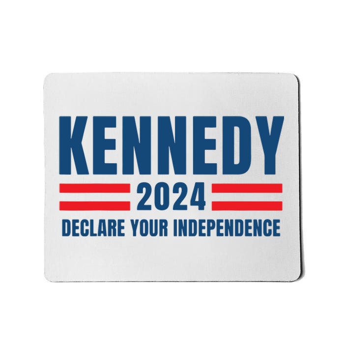 Kennedy 24 Us President Election 2024 Vintage American Flag Mousepad