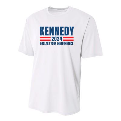 Kennedy 24 Us President Election 2024 Vintage American Flag Youth Performance Sprint T-Shirt