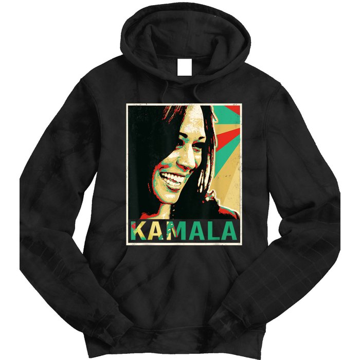 Kamala 2024 Us Presidential Election Kamala Harris 2024 Kamala For President Tie Dye Hoodie