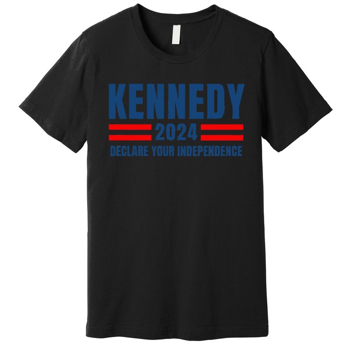 Kennedy 24 Us President Election 2024 Vintage American Flag Premium T-Shirt