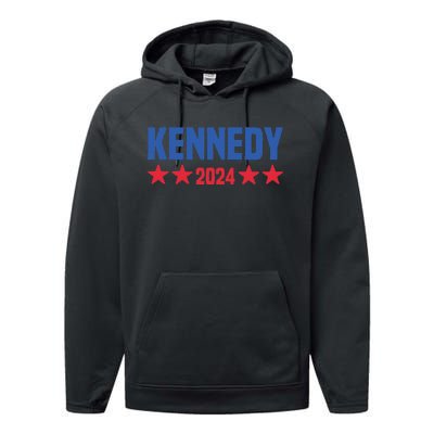 Kennedy 2024 Usa Presidency Candidate Robert Kennedy Jr. Performance Fleece Hoodie