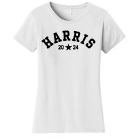 Kamala 2024 Vintage Curved Baseball Font Kamala Harris 2024 Women's T-Shirt