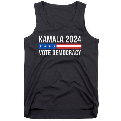 Kamala 2024 Vote Democracy Gift Tank Top