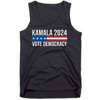 Kamala 2024 Vote Democracy Tank Top