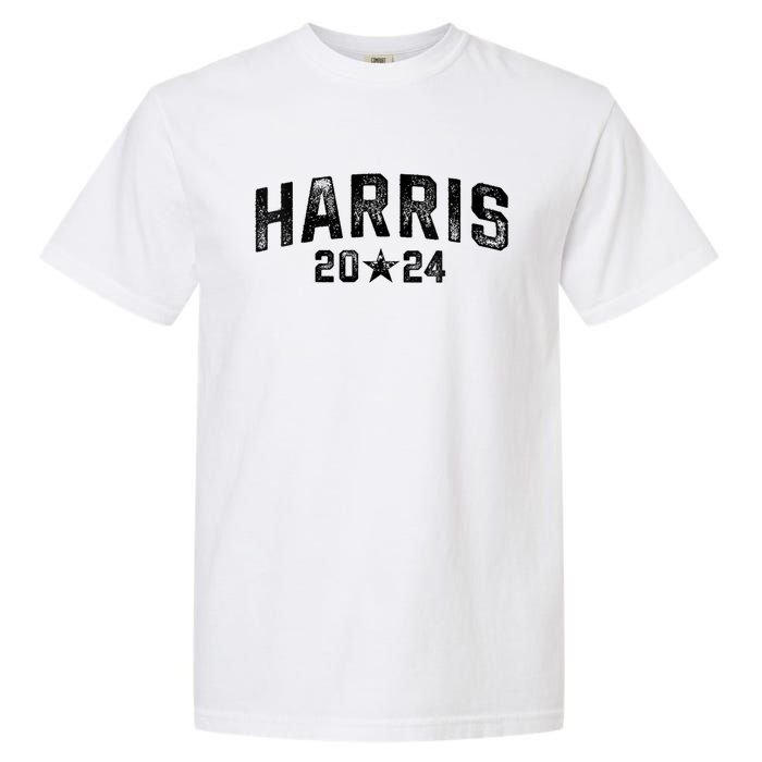 Kamala 2024 Vintage Arched Font Grunge Kamala Harris 2024 Garment-Dyed Heavyweight T-Shirt