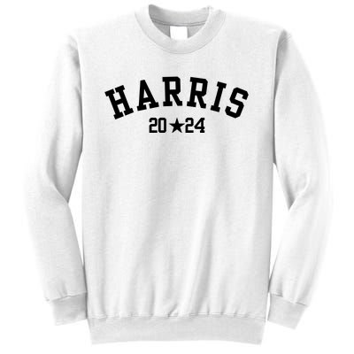 Kamala 2024 Vintage Curved Baseball Font Kamala Harris 2024 Sweatshirt