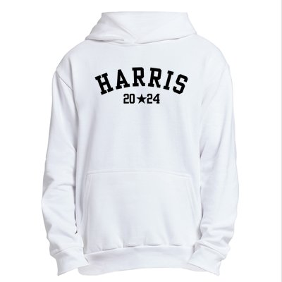 Kamala 2024 Vintage Curved Baseball Font Kamala Harris 2024 Urban Pullover Hoodie