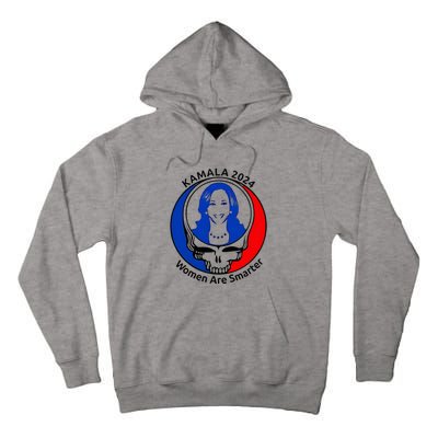 Kamala 2024 Women Are Smarter Parody – Feminine Power Tall Hoodie