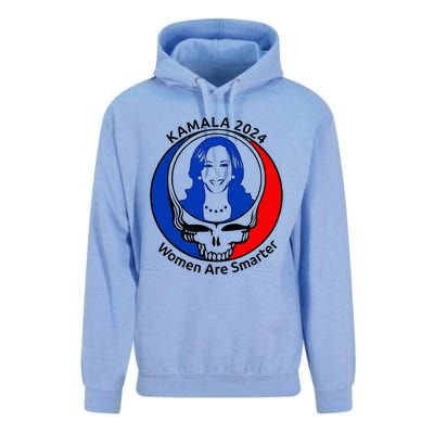 Kamala 2024 Women Are Smarter Parody – Feminine Power Unisex Surf Hoodie