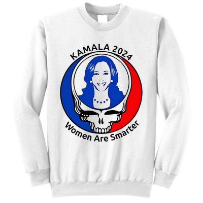 Kamala 2024 Women Are Smarter Parody – Feminine Power Sweatshirt